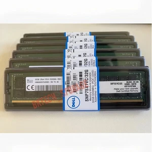 Mémoire RAM pour serveur DELL SNP75X1VC/32G AA799087 2RX4 32 Go DDR4 PC4-3200 RDIMM ECC - Photo 1/4