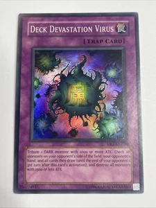 Deck Devastation Virus DR3-EN178 Yugioh Holographic - Picture 1 of 3