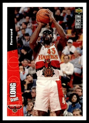 1996-97 Collector's Choice Grant Long Atlanta Hawks #2 - Image 1 of 2