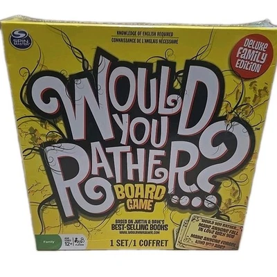 Spin Master Board game  Would You Rather Board Game (Deluxe Family Edition) - Image 1 of 2