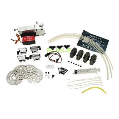 Juego de frenos hidráulicos de cuatro ruedas FLMLF para 1/5 Rovan Big Truck RC PIEZAS DE AUTOMÓVILES FG Foto 1 de 4