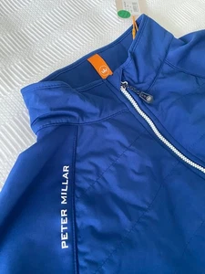Peter Millar Crown Sport Hyperlight Merge Jacket Medium Royal Blue Neu mit Etikett - Bild 1 von 11
