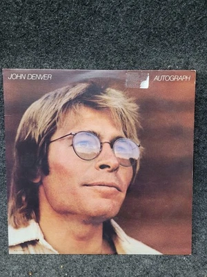 Vintage John Denver Vinyl Record LP Autograph RCA Victor AQL1-3449 1980 Stereo - Image 1 of 4
