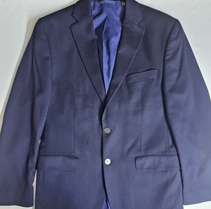 Michael Kors Mens Navy Blue Sport Blazer Jacket Size 38R - Picture 1 of 18