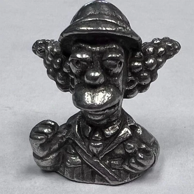 The Simpsons Clue Krusty the Clown Pewter Token Replacement Piece Hasbro - Image 1 of 4