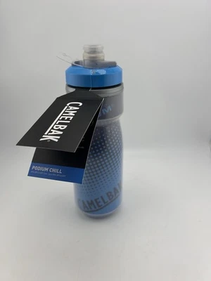 CamelBak Podium Chill Bike Insulated Squeeze Water Bottle Blue Dot, 21oz - Image 1 of 4