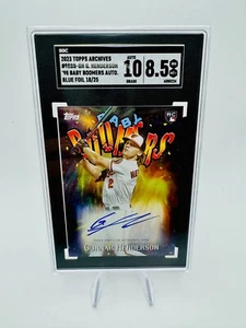 Archivos Topps 2023 - Gunnar Henderson '98 Baby Boomers SP/RC - Lámina azul/25 - Imagen 1 de 2