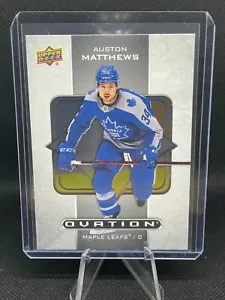2020-21 Upper Deck Extended Series Ovation #O-2 Auston Matthews Toronto - Picture 1 of 2