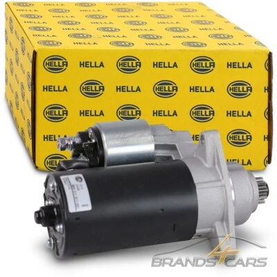 HELLA ANLASSER STARTER FÜR VW TRANSPORTER CALIFORNIA T4 BUS 1.9-D - 2.8 90 - 03 - Bild 1 von 4