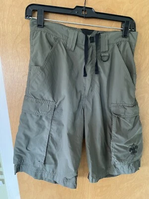 Boy Scouts Of America Adult XS Centinnial Uniform Short 100% Supplex Nylon 6pock - Image 1 of 4