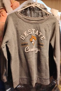 National Collegian OK STATE Oklahoma Cowboy Women’s Sweatshirt Pullover Size L - Picture 1 of 2