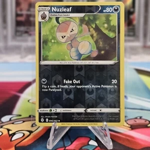 Pokemon - NUZLEAF - 096/203 - Reverse Holo - Evolving Skies - NM - Picture 1 of 2