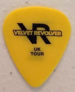 VELVET REVOLVER UK Contraband Tour Guitar Pick DUFF McKAGAN custom stage Pick - Picture 1 of 2