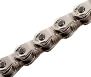 KMC HL1 - Wide - Half Link Single Speed Chain 1/8" - Silver - Picture 1 of 3