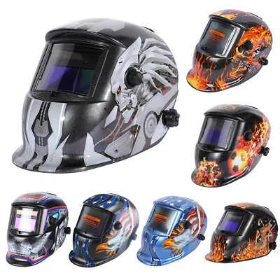 BOSHEN True Color Solar Powered Auto Darkening Welding Hood Helmet for TIG MIG ARC