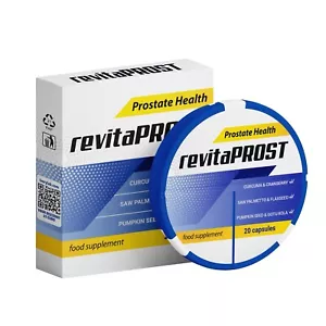 Revita Prost 20 cápsulas | Complemento alimenticio | Cúrcuma, arándano. - Imagen 1 de 4
