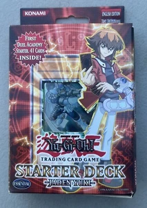 NEW VINTAGE YUGIOH TRADING CARD GAME JADEN YUKI STARTER DECK 1ST EDITION ENGLISH - Picture 1 of 7