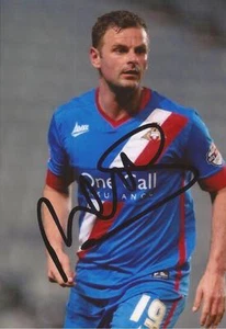 DONCASTER: RICHIE WELLENS SIGNED 6x4 ACTION PHOTO + COA - Bild 1 von 1