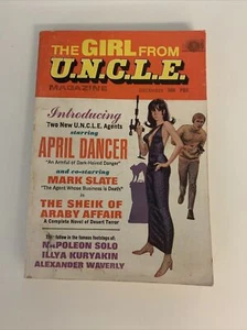 Girl From Uncle Magazine December 1966 #1 Stephanie Powers Vintage U.N.C.L.E. - Imagen 1 de 12