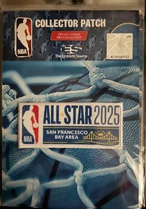 2025 NBA ALL STAR PATCH COMMEMORATIVE SAN FRANCISCO S.F. EMBROIDERED NBA FINALS - Picture 1 of 1
