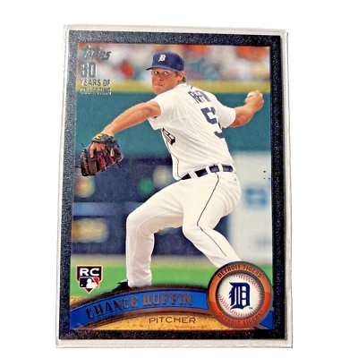 2011 Topps Update Black #US23 Chance Ruffin /60 - Image 1 of 2