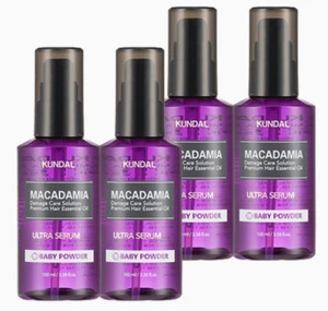 Kundal Macadamia Ultra Serum Baby Powder 100ml * 4pcs For Damage Care K-Beauty - Picture 1 of 7