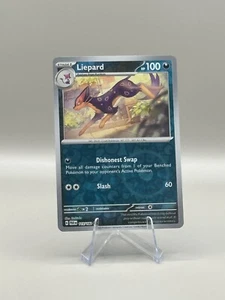 LIEPARD #115/182 POKEMON Paradox Rift (Holograma inverso, casi nuevo) INGLÉS - Imagen 1 de 4