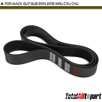 Ventilador e bomba de água cinto serpentina para Mack GU7 GU8 2014 2015 MRU CXU CHU 78,44" - Imagem 1 de 4