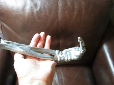 Mortorcyle  Kickstand Metal Side Stand Middle Finger Heavy Metal - Image 1 of 4