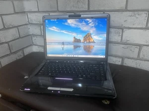 TOSHIBA SATELLITE A300 15.6" LAPTOP CORE 2 DUO WEBCAM 3GB RAM 240GB WIN 10 - Picture 1 of 9