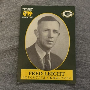 1992 Champion Cards Green Bay Packers Hall of Fame Fred Leicht #86 - Picture 1 of 2