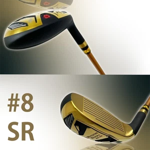 MUTSUMI HONMA MH030 #8 Hybrid Utility Iron RH SR Flex Graphite Golf Japan NEW - Picture 1 of 9