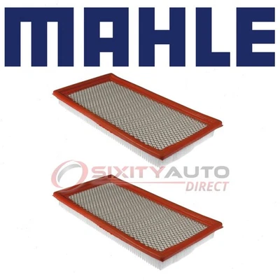 2 pc MAHLE Air Filter for 2015 Kia K900 - Intake Inlet Manifold Fuel jx - Imagem 1 de 4