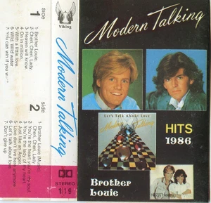 MODERN TALKING "BROTHER LOUIE" LEBANON K7 MC CASSETTE TAPE ALB '86 /+ RARELY ++ - Foto 1 di 5