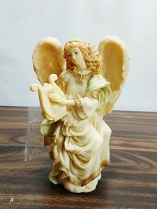 1993 Roman Seraphim Classics Angel with Harp Cymbeline Peacemaker with TAG - Picture 1 of 10