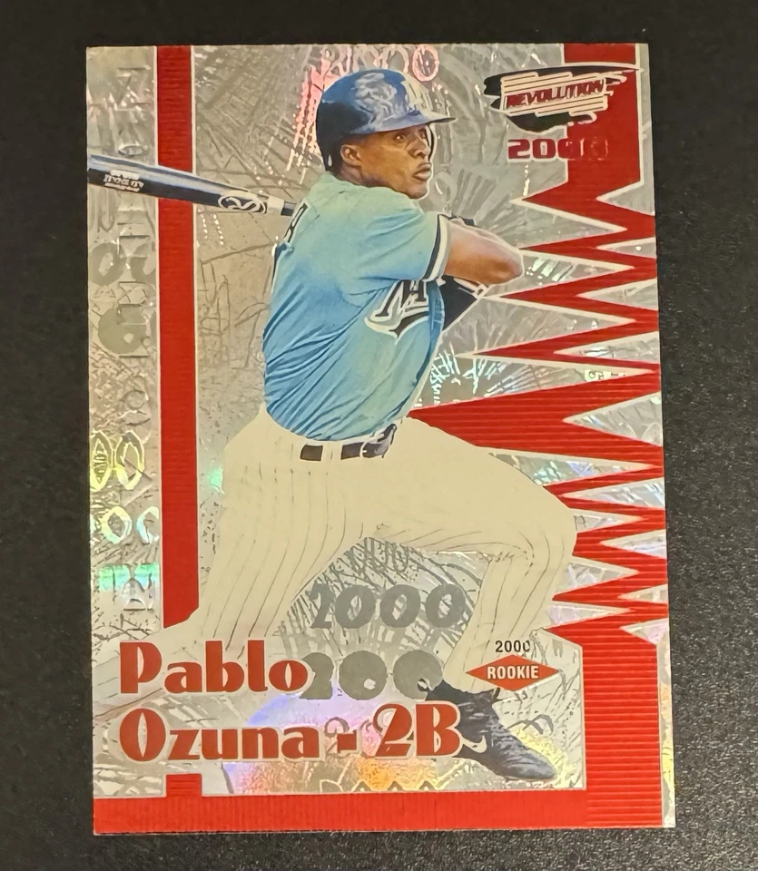Pablo Ozuna 2000 Pacific Revolution ROOKIE Retail Red SP /63 #60 - Florida  - Image 1 of 2