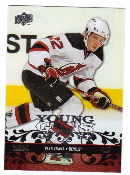 2008 09 Upper Deck Young Guns Petr Vrana rookie RC - Image 1 of 1