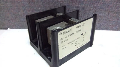 GOULD SHAWMUT PDB 2P POWER BLOCK 66652 USED 66652 - Image 1 of 2