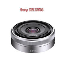 Sony SEL16F28 16mm F2.8 Wide-Angle Lens Sony E-Mount Lens Silver--Free Shipping