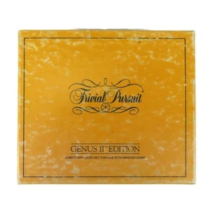 Juego de cartas subsidiarias Trivial Pursuit Genus II 2 edición 1984 - Imagen 1 de 3