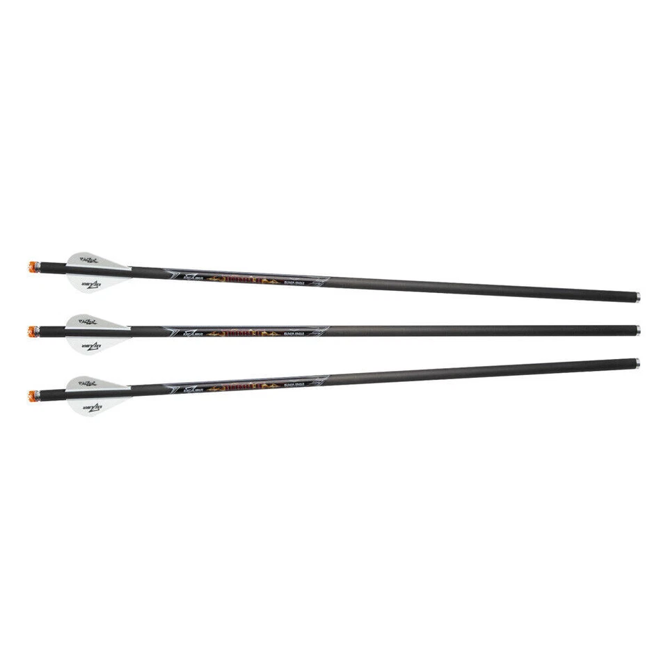 Excalibur Diablo 22DV18IL-5  18 Inch Carbon Arrows Pack Of 3 - Black - Image 1 of 1