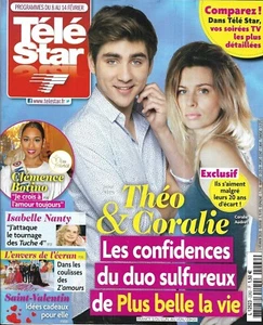 TELE STAR n°2262 08/02/2020 Coralie Audret & Jules Fabre "PBLV"/ Miss France - Imagen 1 de 1