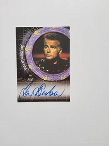 Stargate SG1 Seasons 6 Auto Card A36 Ian Buchanan as First - Picture 1 of 2
