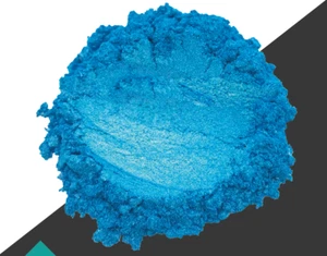 GT-LUX PIGMENTO IN POLVERE COLOR LUSTER BLUE A BASE DI MICA PER LA COLORAZIONE - Foto 1 di 5