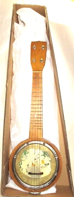 Vintage Ukelele 4- String Banjo Banjolele - Image 1 of 4