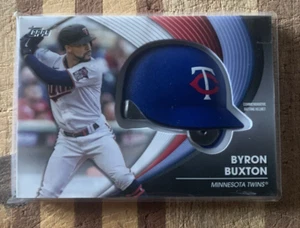 2022 Topps Series 2 Commemorative Batting Helmet Card BYRON BUXTON BH-BBU Twins - Picture 1 of 2