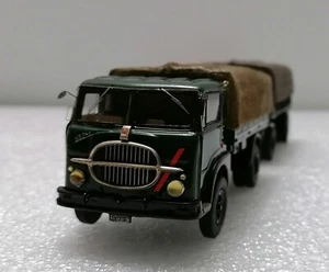 FIAT 682 N3 Tarpaulin with trailer - Truck Hand Made , CB Modelli Italy 1990 - Picture 1 of 9