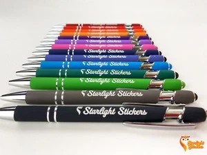 48 Count - Bulk Custom Pens - Laser Engraved Personalized Pens - Picture 1 of 29