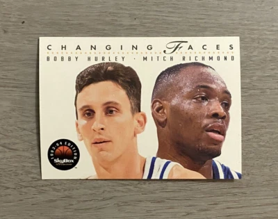 1993-94 NBA Skybox Premium Changing Faces | Bobby Hurley & Mitch Richmond | #314 - Image 1 of 2