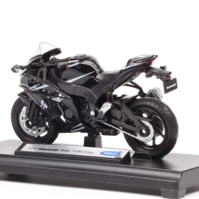 1:18 scale Welly Kawasaki 2017 NINJA ZX10-RR racing motorcycle Diecast Toy model - Image 1 of 4